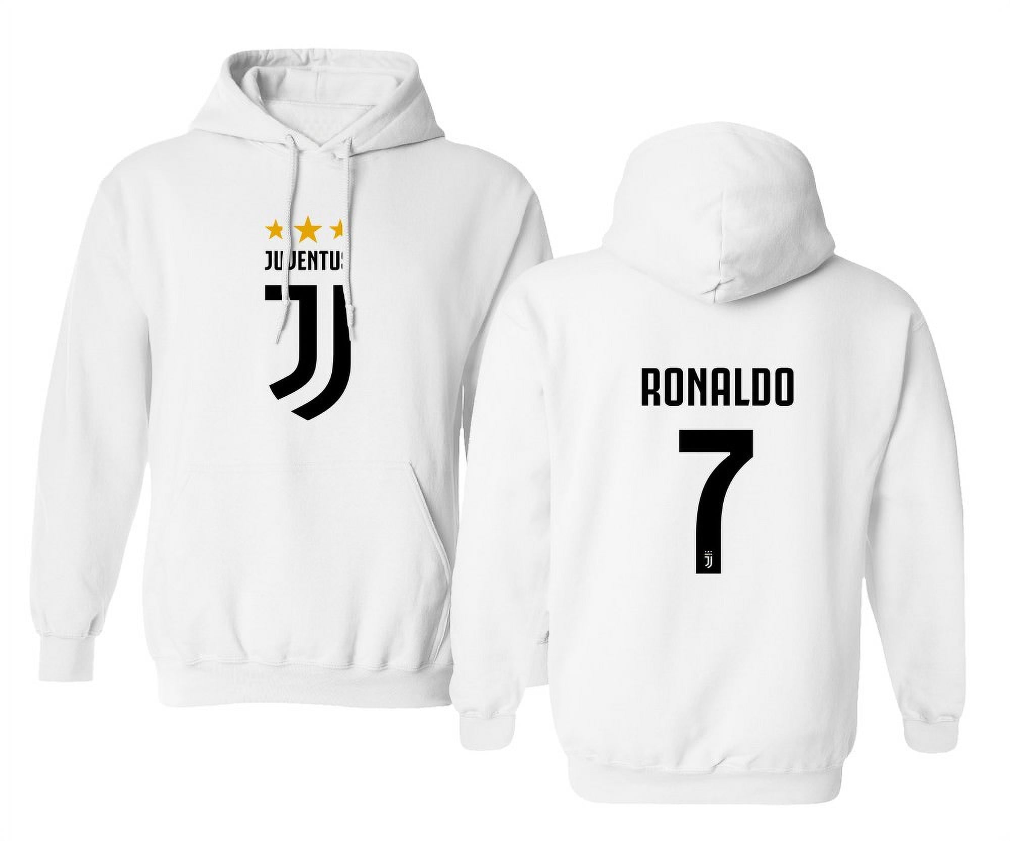 Kids CR7 T Shirt Forza Juve Football Hoodie Ronaldo Soccer Gift Boys Girls Top 