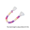 thumbnail image 3 of Cat Chew Toy 3PCS Sisal Rope Cat Chew Toys Kitten Teething Toys for Indoor Cats Kitten Chew Toys Teething Bite Resistant Rope Toy Chew for Cats Interactive Play, Red, 3 of 5