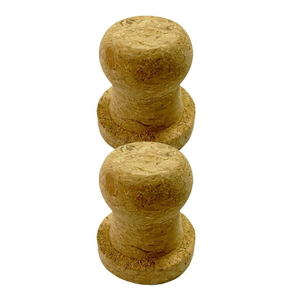 2x Cork Pipe Knocker w/ Adhesive Metal Pipe Cleaning Accessory