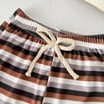 thumbnail image 6 of Toddler Boy Summer 2-Piece Clothes Sets Short Sleeve Tshirt & Shorts Casual Vacation Beach Outfits 6-12 Months 12-24 Months 2t 3t 4t 5t 6t 7t 8t 9t Children 6-7 Years, 6 of 7