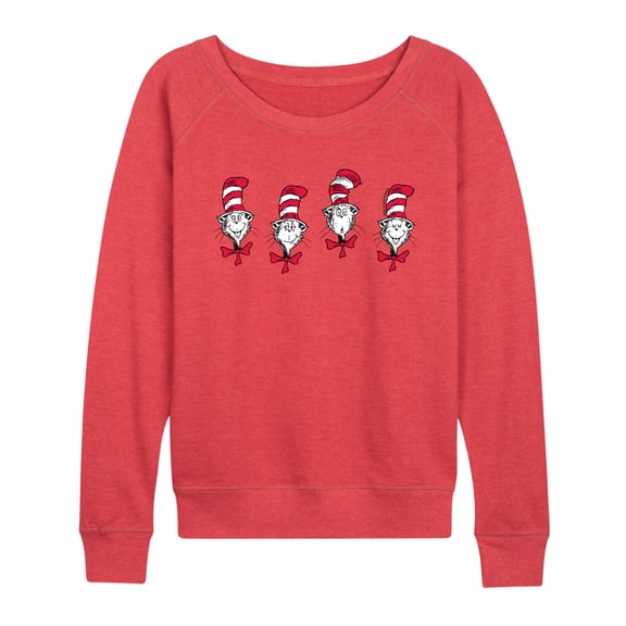 Dr. Seuss - Cith Heads - Women's French Terry Long Sleeve Pullover