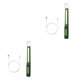 thumbnail image 4 of Yuarrent COB luz de trabajo recargable plástico LED lámpara de inspección de mano linterna multifuncional accesorios de iluminación verde Verde 2piezas, 4 of 6