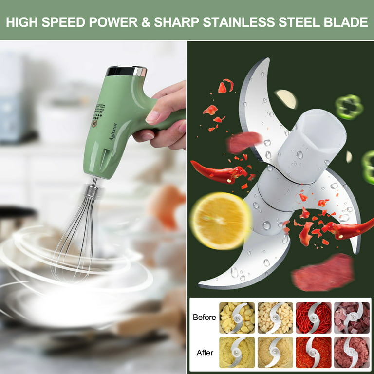 Kitchen Appliances Handheld Cooking Sticker Blender Stick Mixer Stirring Rod  Electric Blender Egg Whisk Meat Grinder