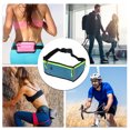 thumbnail image 4 of Unique Bargains 1 Pc Three Pocket Running Waist Pack for Hiking Gym Sky Blue EVA, 4 of 4