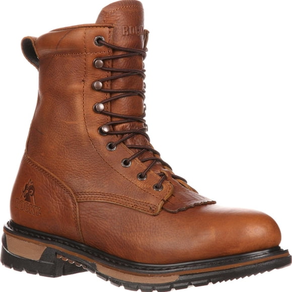Botas ROCKY Original Ride Lacer Impermeables Western Tan 8M