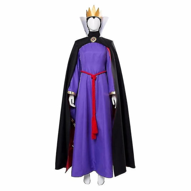 Disfraces de Cosplay de reina malvada para mujer, disfraz de Reina Malvada de Disney, Blancanieves, disfraz de Carnaval de Halloween para adultos
