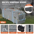 thumbnail image 4 of VEVOR Class C RV Cover Motorhome Cover 29-32 ft Oxford Fabric Motorhome RV Cover, 4 of 9