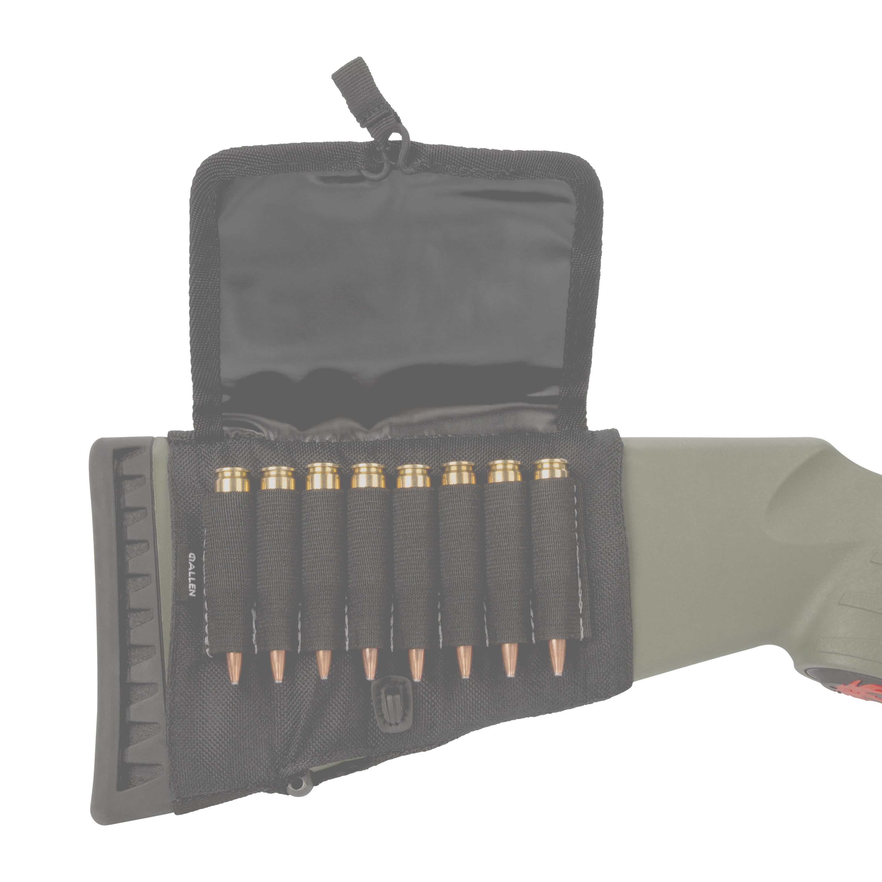 Allen Company Elastic Butt Stock Cartridge Holder With Flap, Mossy Oak Break-Up Country Camo