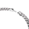 thumbnail image 3 of Pulsera de tenis Swarovski Matrix con cristales redondos rosas, 3 of 7