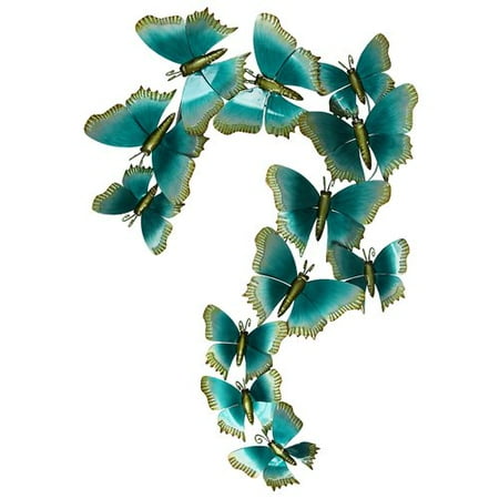 UPC 780743668162 product image for Metal Butterfly Wall Plaque Decor | upcitemdb.com