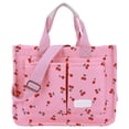 thumbnail image 1 of Lindo Bolso Hombro Cereza para Mujer Con Correa Ajustable Y Múltiples Bolsillos, 1 of 9