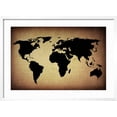 thumbnail image 2 of Art.com Vintage World Map Art Print by ilolab, White Frame Wall Art, 29" x 21", 2 of 5