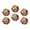 C1958, variant on Glass Refrigerator Magnet 6Pcs Magnetic Fridge Sticker,Decor for Kitchen,Whiteboard,Cabinet,Collage Of Coffee Images With Heart And Coffee Beans