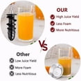 thumbnail image 5 of KOIOS Juicer, Masticating Slow Juicer Extractor with Reverse Function, Cold Press Juicer Machine with Quiet Motor, BPA-FREE Juicer Easy to Clean,&nbsp; B5100 , Red, 5 of 6