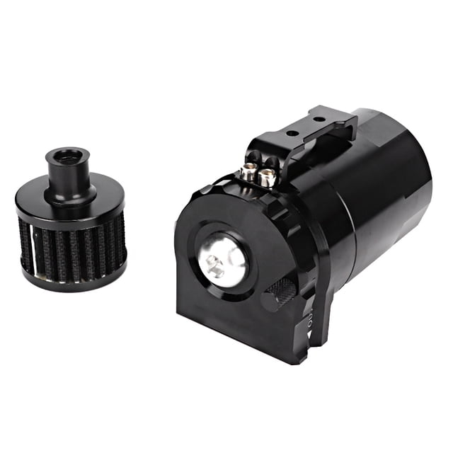 Engine Oil Catch Tank,300ML Aluminum Alloy Engine Turbo Oil Catch Tank Car Oil Catch Can Compact and Lightweight