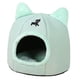 thumbnail image 2 of Casa para gatos resistente al viento, a la intemperie y cálida, ideal para porche, patio y jardín. verde, 2 of 5