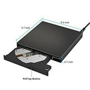 External CD/DVD Drive for Laptop, USB 3.0 Portable Burner Writer Compatible with Various Systems