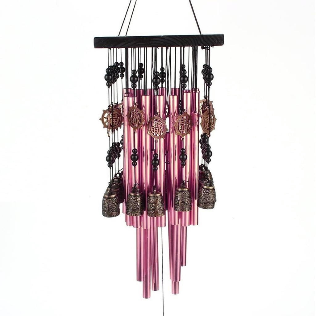 Outdoor Indoor Metal Tube Wind with Copper Large Windchimes for Patio Garden Terrace