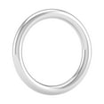 thumbnail image 2 of 14K White Gold 2.5mm Plain Wedding Band (Ring Size 9), 2 of 6