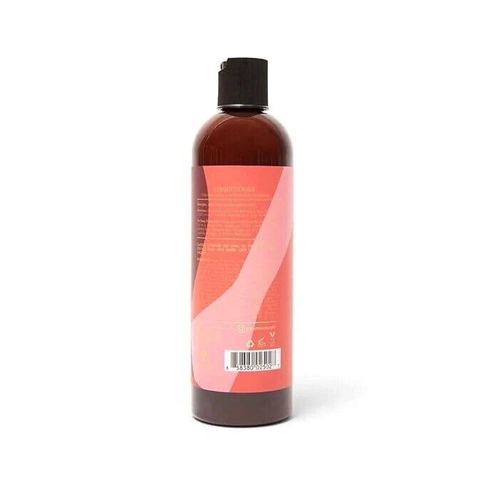 As I Am Long & Luxe Strengthening Shampoo + Conditioner Duo, 12 fl oz Each, with Pomegranate & Passion Fruit, Strengthens and Moisturizes Hair