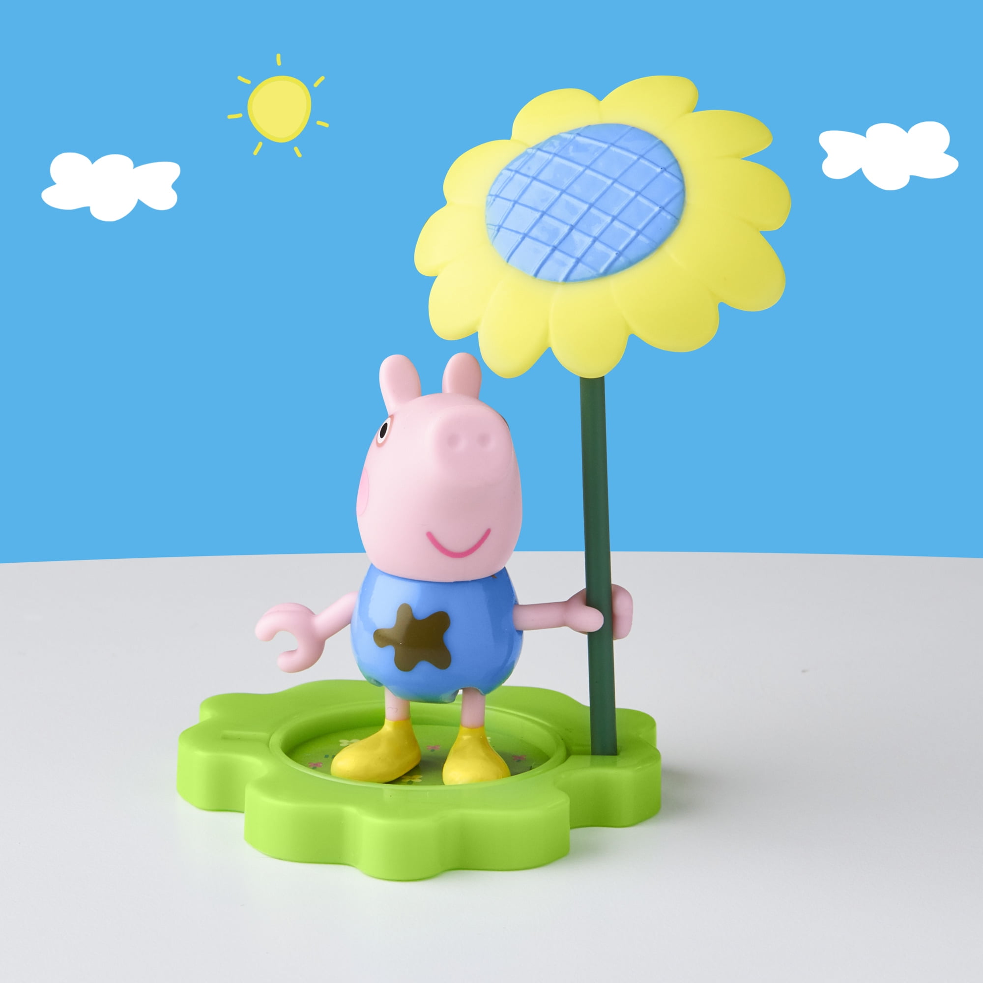 Peppa Pig George joue dans la boue, figurine George