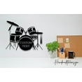 thumbnail image 3 of Handmadetneonsign Personalized Music Band Metal Wall Art LED Light - Custom Music Studio Sign Home, 3 of 5