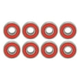 thumbnail image 4 of ABEC 9 Roulements, Résistance à la Corrosion Haute Dureté 608RS Roulement à Billes Faible Bruit Acier au Carbone pour Patins à Roulettes Rouge, 4 of 8
