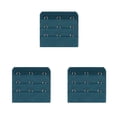 thumbnail image 4 of Guardurnaity Correa de extensión Extensores de sujetador Hebilla 3 Gancho Práctico Elástico Íntimos Punto Reemplazo Gadgets 3 Filas Ropa Type4 NO4, 4 of 6