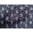 thumbnail image 4 of oneOone Cotton Poplin Royal Blue Fabric Floral & Geometric Dress Material Fabric Print Fabric By The Yard 56 Inch Wide, 4 of 4