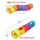 thumbnail image 3 of 36pcs Cat Toy Rainbow Three-Way Extra Long Tunnel, Cage Mice, Durable Scratching Jute Ball, Tracking Bell Ball, Sponge Ball Toy Set, Random Color, 3 of 5