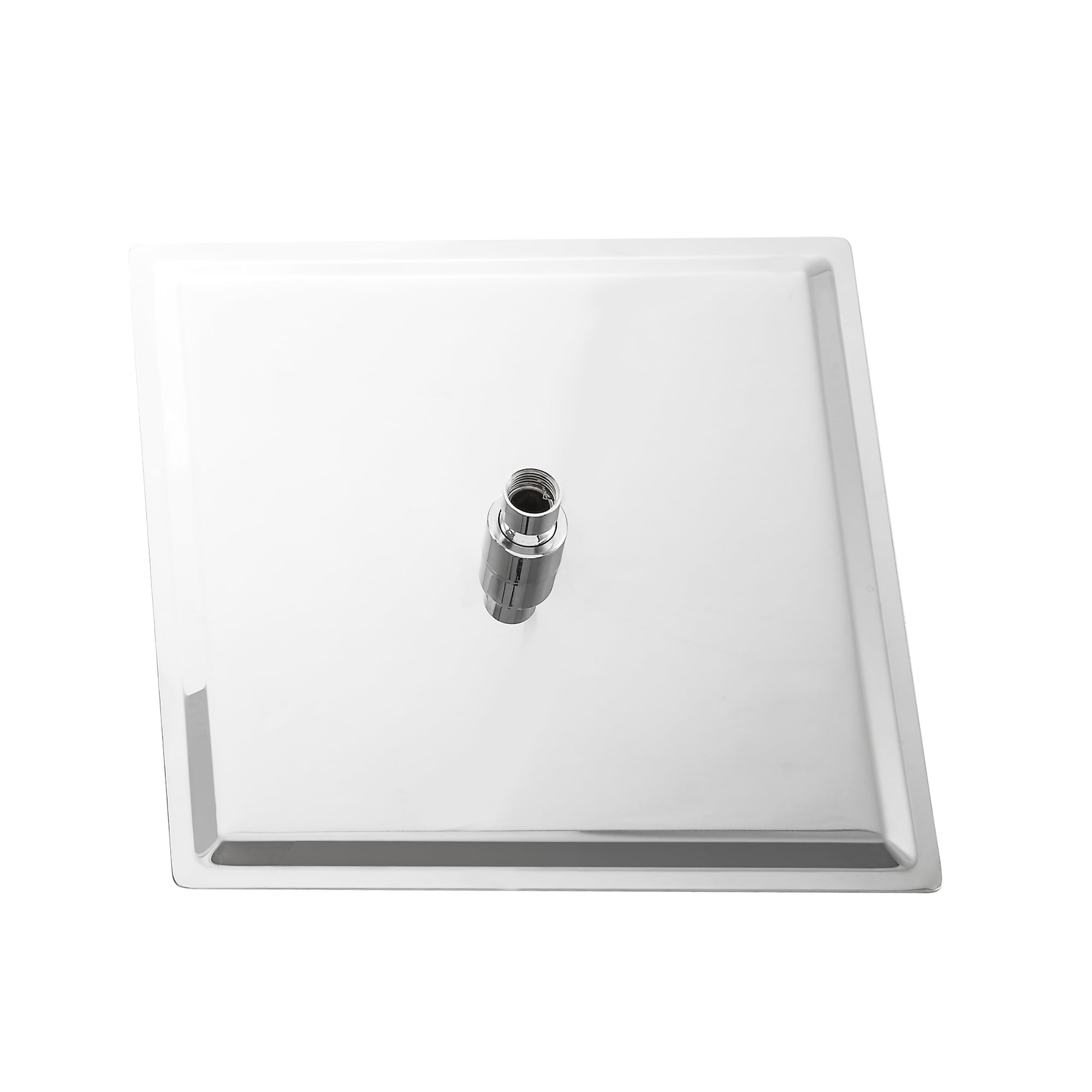 Bathroom Mirror Rain Fixed Shower Head (16 Inch Square, Chrome),Bathroom Cabinet