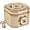Biege, variant on ROKR Puzzle Box 3D Wooden Puzzle Model Kits Birthday Gift for Adults and Teens(LK502 Treasure Box)
