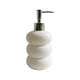 thumbnail image 2 of Glass Press-top Lotion Bottle Empty Shampoo And Body Wash Bottles For The Bathroom Home Liquid Soap Refill Bottles, 2 of 6