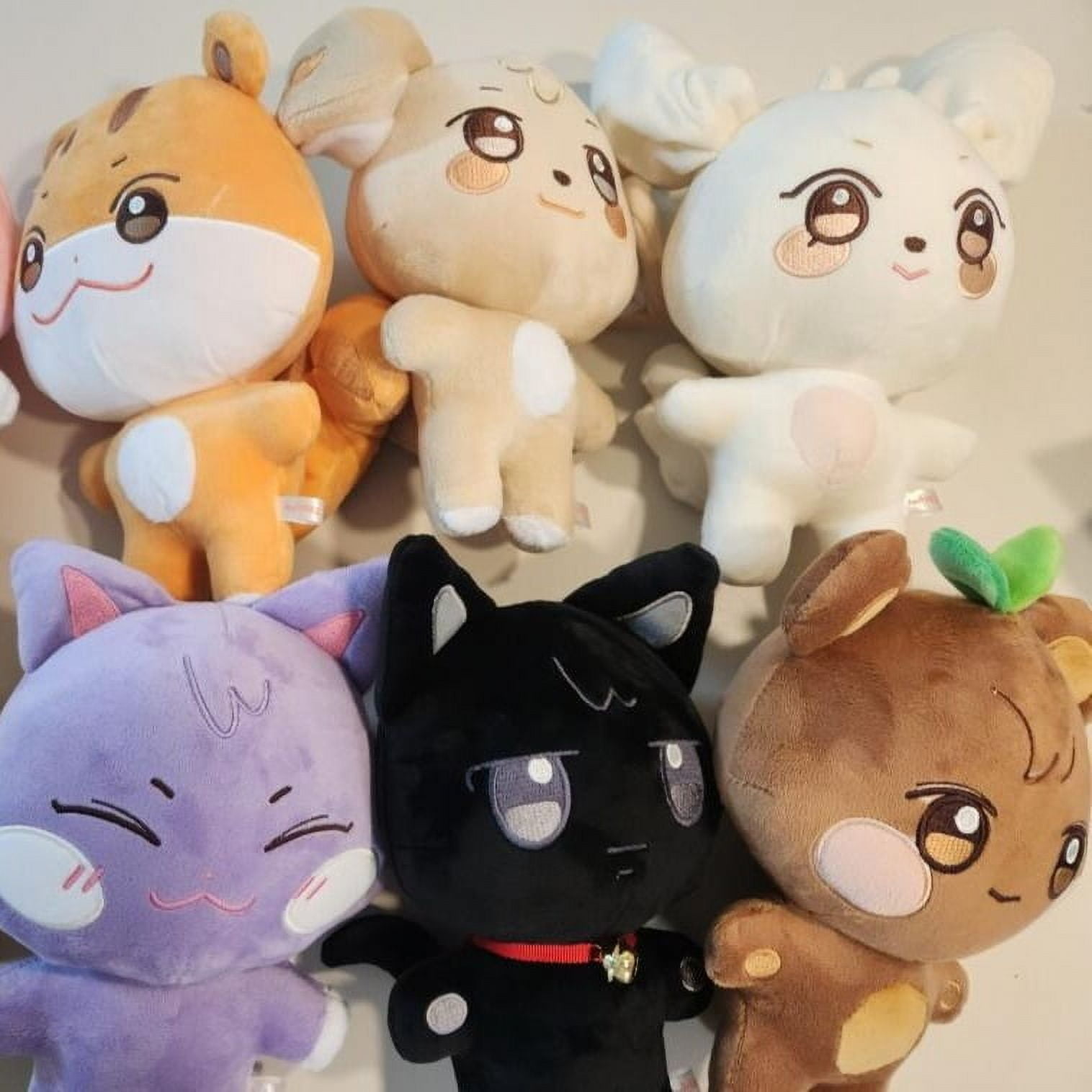 2024 New ATEEZ Aniteez Kawaii Stuffed Animals Plushies Dolls Toys