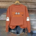 thumbnail image 4 of Kukoosong Women's Halloween Sweatshirts Oversized Loose Crewneck Pullover Sweater, 4 of 6