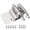 Brushed Nickel, variant on 50 Pack 25 Pairs 3/8" Inset Kitchen Cabinet Door Hinges, Semi-Concealed Hinges, Self-Closing Cabinet Hinges with Mount Screws