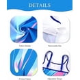 thumbnail image 5 of LILIYA Kids Swimsuits 2 Piece Relaxed Fit Solid Color Little Girls' Swimwear Breathable Girls Swimsuit Rash Guard Bathing Suit Two Piece Swimwear Swimming 3-12t, 5 of 5