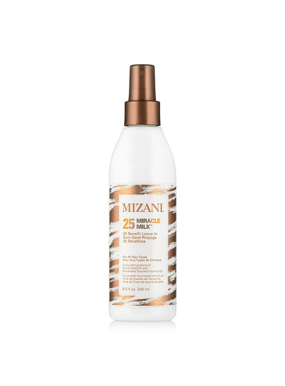 MIZANI 25 Benefit Miracle Milk Leave in Conditioner, Heat Protectant and Detangler Spray