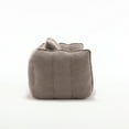 thumbnail image 6 of Aukfa 65" Compressed Loveseat Sofa for Living Room,No Assembly Required, 2 Pillow, Chenille, Brown, 6 of 8