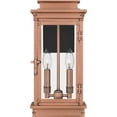 thumbnail image 3 of Quoizel Noelle 2-Light Aged Copper Outdoor Wall Lantern, 3 of 5
