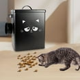 thumbnail image 3 of Large Capacity Metal Pet Food Storage Container with Secure Sealing Lid and Convenient for Home and Travel Use, 3 of 4