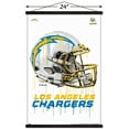 thumbnail image 3 of NFL Los Angeles Chargers - Drip Helmet 20 Wall Poster with Magnetic Frame, 22.375" x 34", 3 of 5