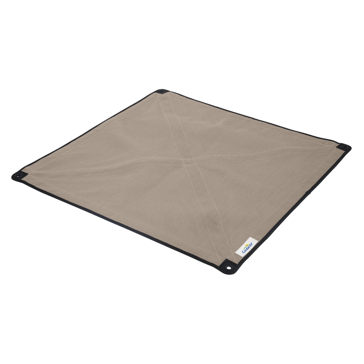 Coolaroo Elevated Pet Bed On-The-Go with HeatShield Cooling Fabric, Great Sandy Beige, Small