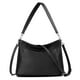 thumbnail image 1 of Bolso bandolera befen de cuero genuino negro Hobo para mujer, 1 of 6