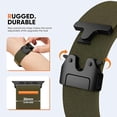thumbnail image 2 of Elastic Sport Band for Apple Watch Ultra 2 Band for Men, Adjustable Parachute Buckle Nylon Strap for iWatch Series iWatch 49mm(Ultra), 46mm(Series 10), 45mm(9/8/7), 44mm(SE2/SE/6/5/4), 42mm(3/2/1), 2 of 6