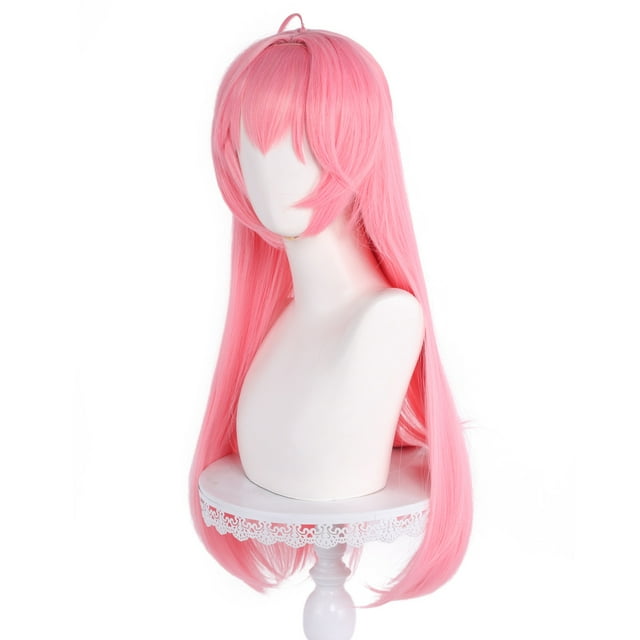 Peluca para cosplay Arknights Goldenglows, pelo sintético, 75 cm