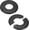 Black, variant on 2-Pack Wall Split Flange, for 2 Inch/50mm OD Pipe ABS Escutcheon Plate Round Self-Adhesive Plumbing Cover Plates Water Pipe/Faucet [Black]