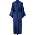 thumbnail image 1 of Women's Long Silk Robe Satin Kimono Lightweight Bathrobe for Bridesmaids, 1 of 6