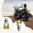 thumbnail image 6 of Dickly Brake Line Fitting Compact Universal Easy to Install Quick Release Connector Gold, 6 of 9