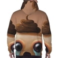 thumbnail image 6 of Lsque The Binding of Isaac Pattern Casual Men's Hoodie,Hooded Sweatshirt with Kangaroo Pocket,Pullover Hoodie-XX-Large, 6 of 8